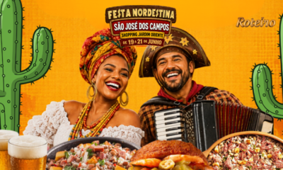 festa nordestina SJC 2026 Shopping Jardim Oriente forro quadrilha entrada gratis Sao Jose dos Campos