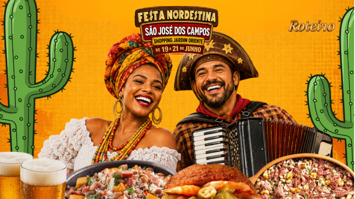 festa nordestina SJC 2026 Shopping Jardim Oriente forro quadrilha entrada gratis Sao Jose dos Campos
