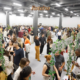 vista geral do Festival Vinhos de Bicicleta no Center Vale Shopping em SJC