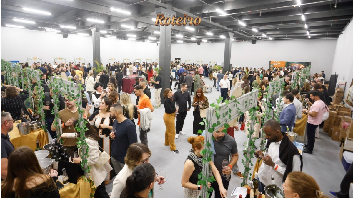 vista geral do Festival Vinhos de Bicicleta no Center Vale Shopping em SJC