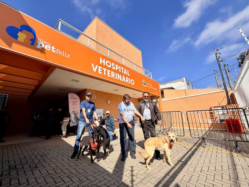hospital veterinario municipal SJC — anuncio da prefeitura de Sao Jose dos Campos