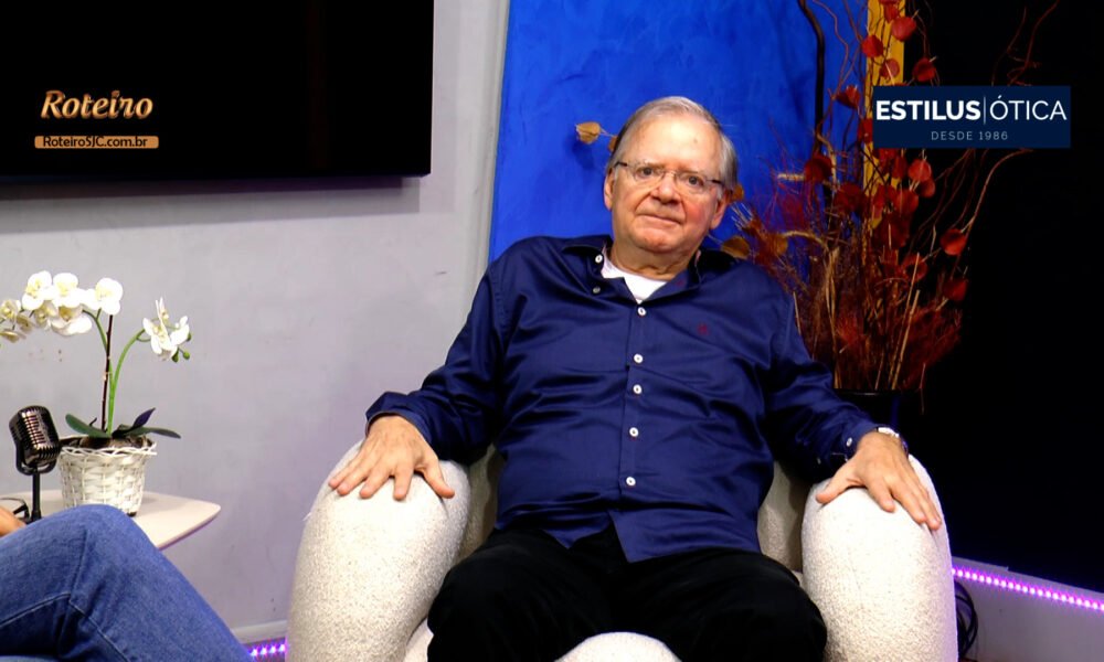 João Bosco Auríquio fundador da Estilus Ótica SJC no Figura de Ouro RoteiroSJC