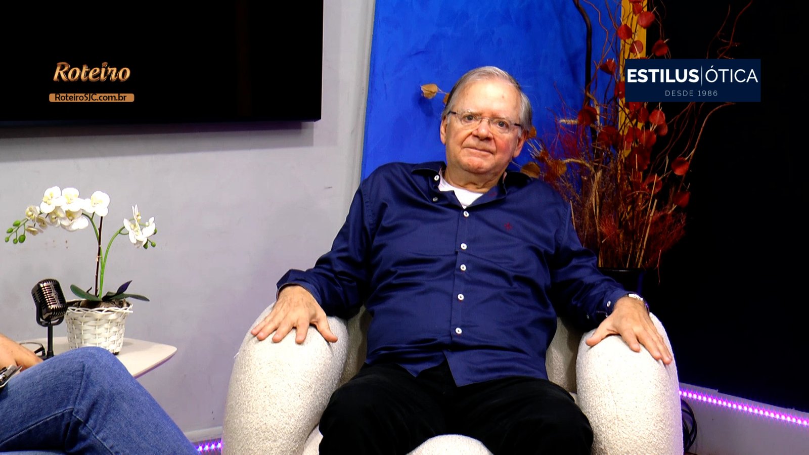 João Bosco Auríquio fundador da Estilus Ótica SJC no Figura de Ouro RoteiroSJC