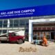 Novo AME SJC centro — fachada do prédio em obras na Avenida Nelson D'Ávila em São José dos Campos