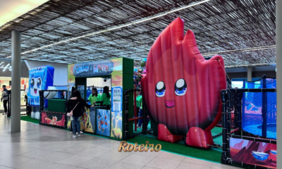 Chao e Lava Caraguatatuba — parque temático no Serramar Shopping com circuito inflável e diversão