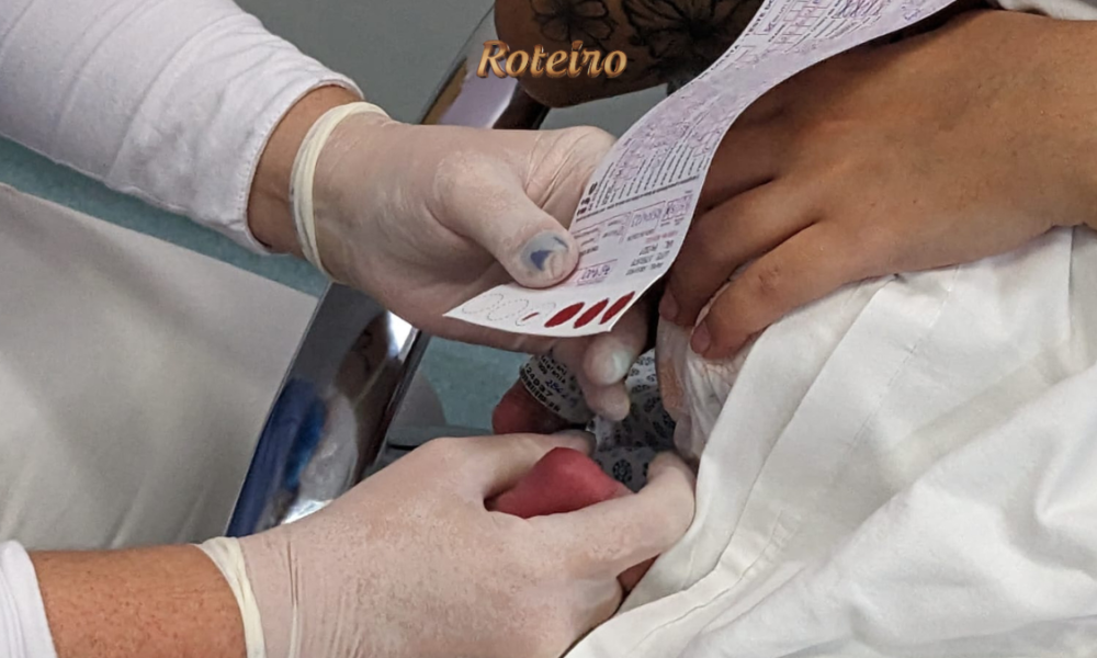 Teste do pezinho em SJC realizado na Maternidade do Hospital Municipal Dr. José de Carvalho Florence