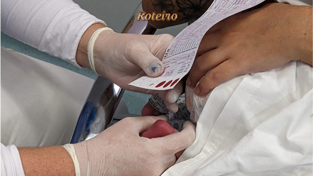 Teste do pezinho em SJC realizado na Maternidade do Hospital Municipal Dr. José de Carvalho Florence