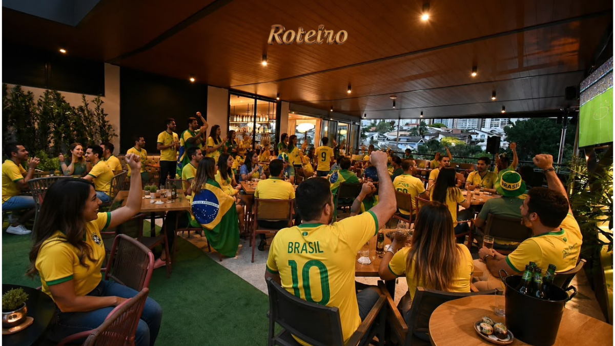 rooftop Copa SJC torcida Dipa jogos Brasil Sao Jose dos Campos