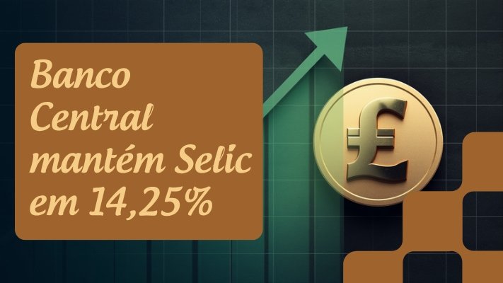 Banco Central Taxa Selic em 14,25% ao ano no Brasil