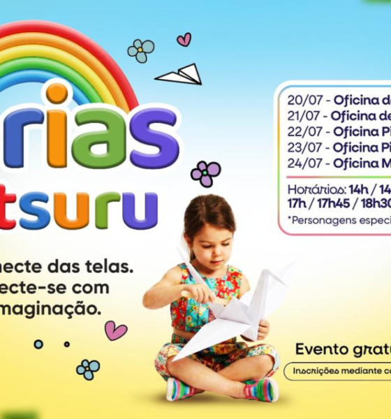 Programação da Férias no Tsuru 2026 no Shopping Jardim Oriente