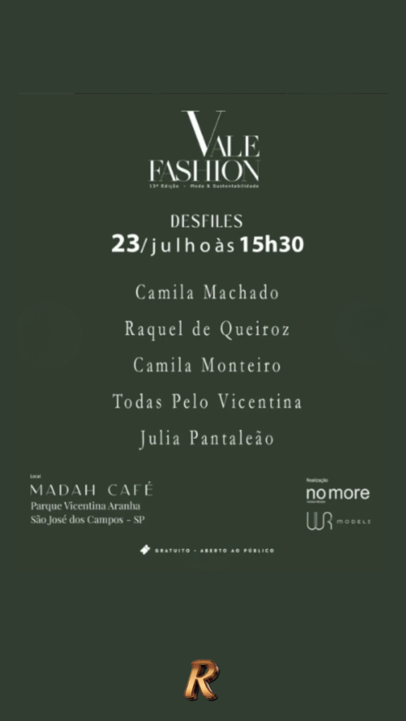 Vale Fashion aniversário SJC 259 anos