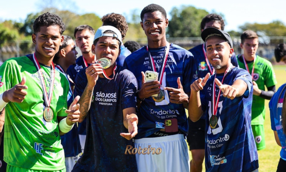 Jogos regionais SJC 2026: futebol sub-20 campeão