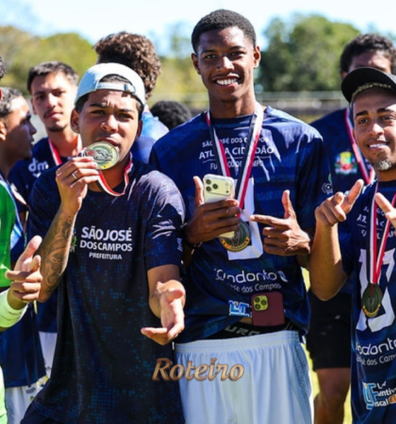Jogos regionais SJC 2026: futebol sub-20 campeão