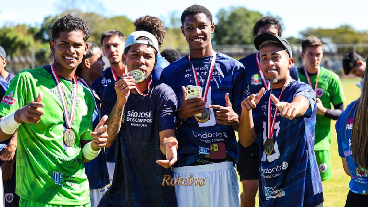 Jogos regionais SJC 2026: futebol sub-20 campeão