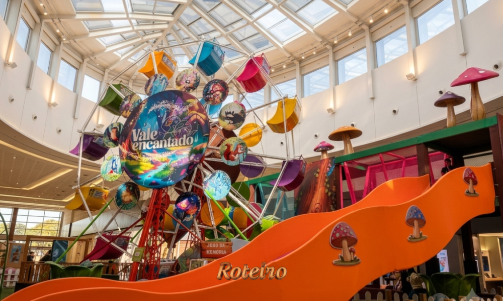 parque temático gratuito férias Vale Sul Shopping