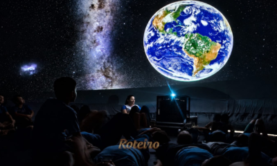 Planetário Urania Jardim Oriente projeta a Terra e a Via Láctea em 360°
