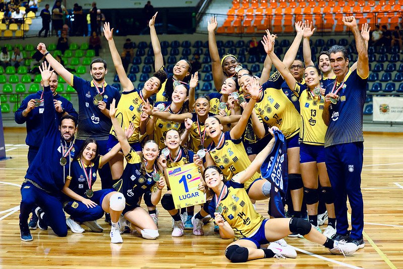 Jogos Regionais SJC 2026 - vôlei feminino sub-21 campeão