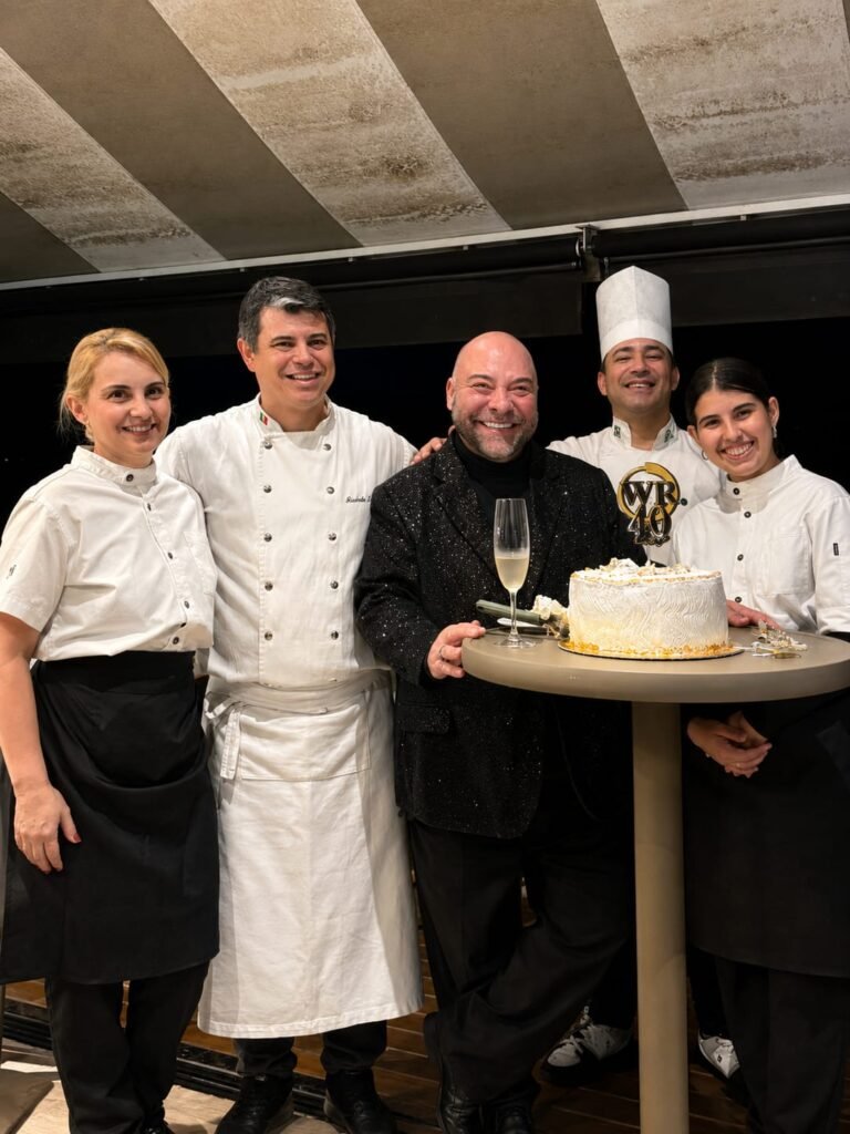 Equipe Boudoir Bistro jantar 40 anos da WR Models