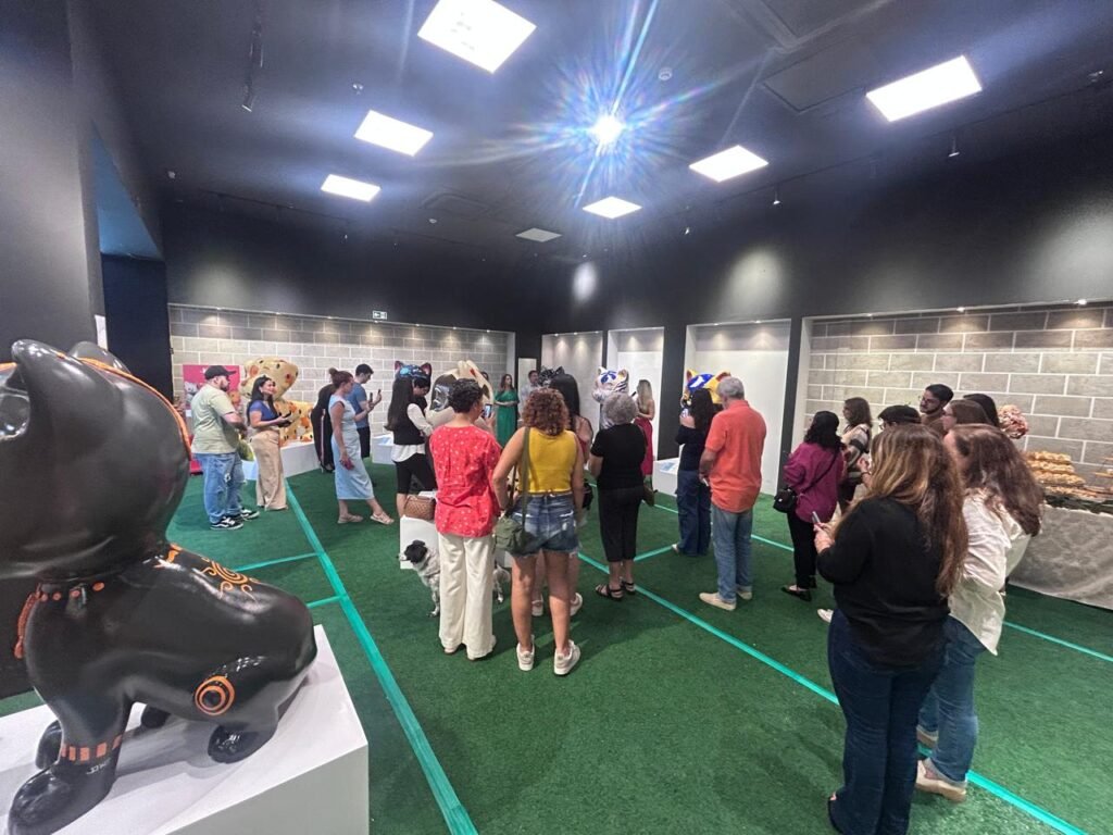 Convidados na abertura da Art for Pets Tour em SJC