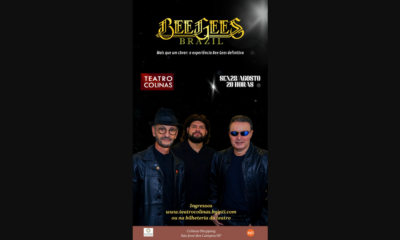 Bee Gees Brazil SJC - banda tributo se apresenta no Teatro Colinas