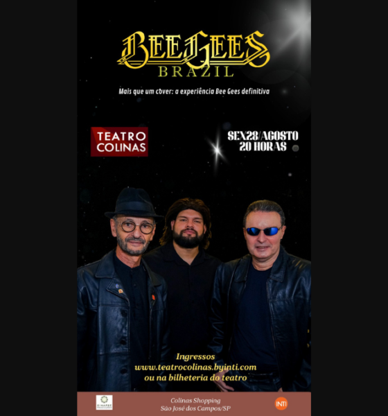 Bee Gees Brazil SJC - banda tributo se apresenta no Teatro Colinas
