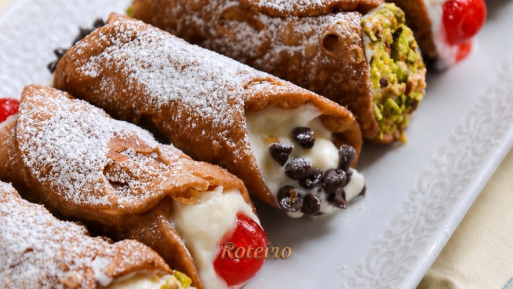 estival Italiano em SJC tem cannoli siciliano entre os doces típicos