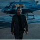 Nando Entre Dois Mundos: Christian Malheiros como Nando em cena ao lado de helicóptero
