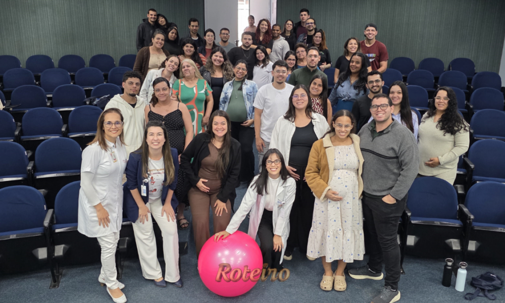 Parto seguro e humanizado: participantes do Curso de Gestantes do Hospital Municipal de SJC