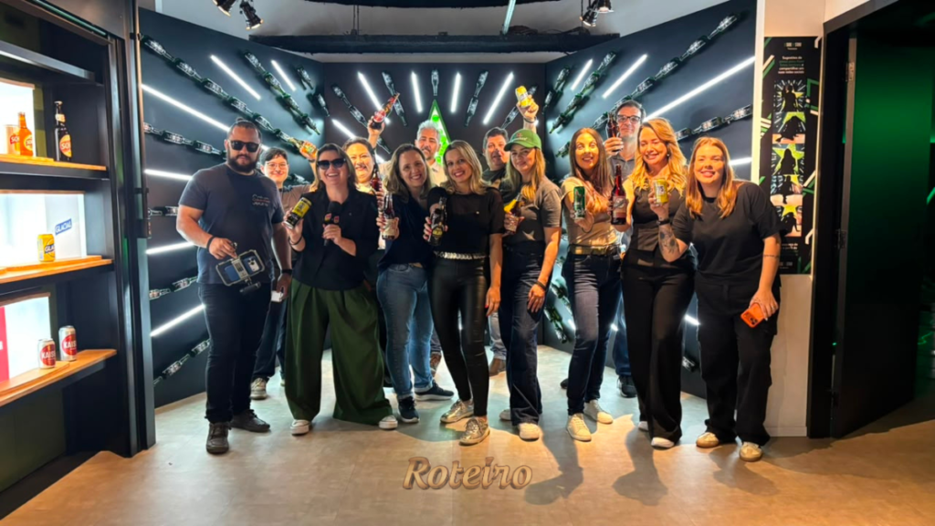 Tour Heineken em Jacareí — grupo de imprensa no evento do Inside the Star