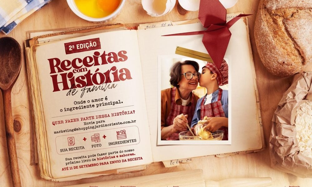 Família prepara receita para o concurso Receitas com História de Família