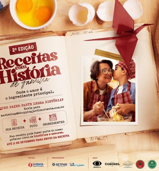 Família prepara receita para o concurso Receitas com História de Família
