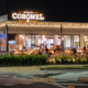 Bar Estação Coronel Taubaté — fachada iluminada de uma unidade da marca