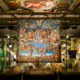 Capela Sistina CenterVale SJC - painel de O Juízo Final na exposição de Michelangelo