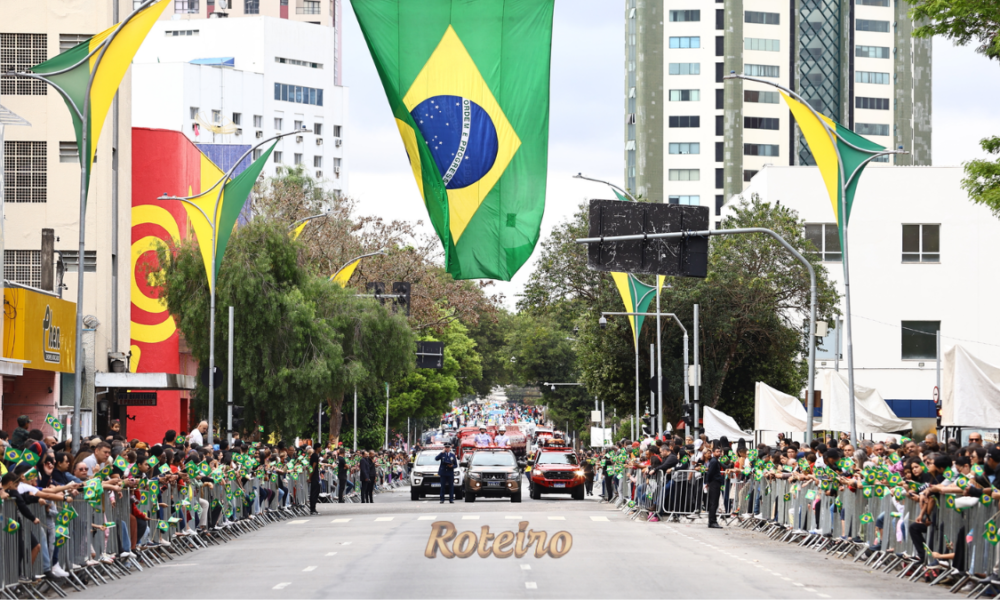 Desfile 7 de Setembro em SJC: trânsito interditado no Centro