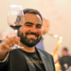 Festival Vinhos de Bicicleta - sommelier Rodrigo Ferraz brinda ao evento