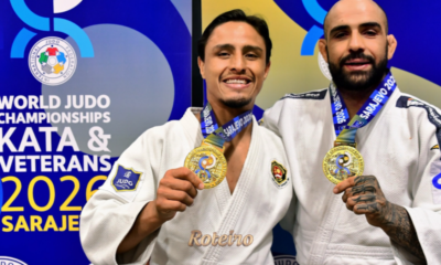Judocas de SJC campeões do mundo em Sarajevo