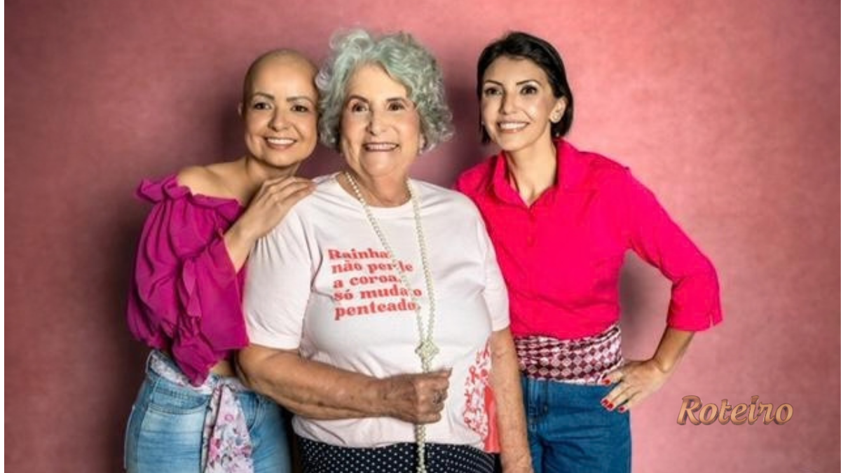 Outubro Rosa SJC 2026: Maria Sandim e mulheres assistidas pela ONG Casa Rosa