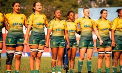 São José Rugby Mundial — Mariana Nicolau e Milena Mariano na Seleção Brasileira