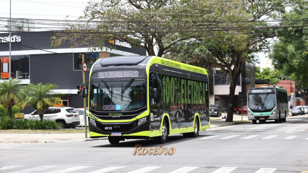 Candidatos de SJC 2026: ônibus do transporte coletivo de São José dos Campos, gratuito no domingo de eleição