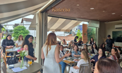 Entre Nós em SJC advogada Camila Juliana conversa com as convidadas sobre patrimônio