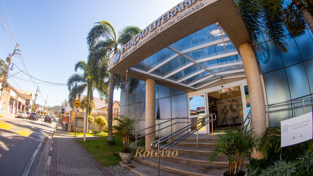 Estação Literária de Guararema, sede das apresentações das oficinas culturais da Semana da Música