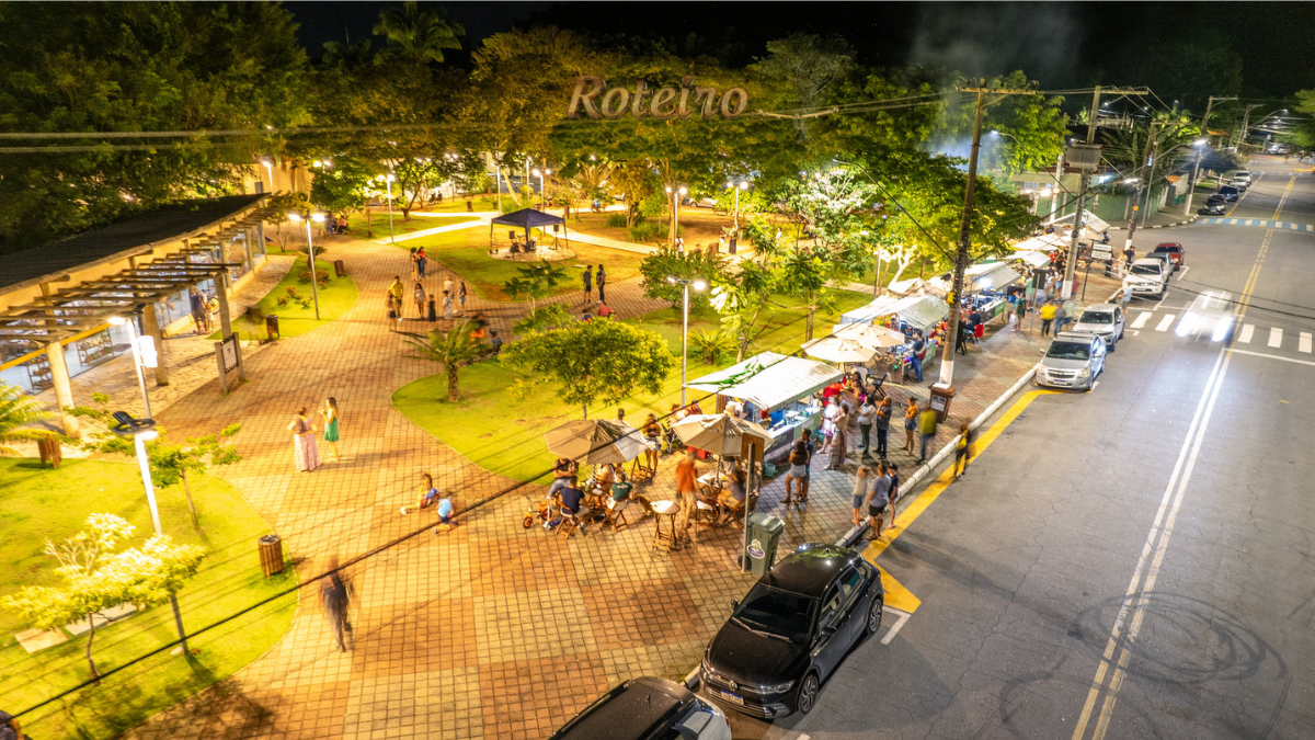 feriado prolongado de Finados em Guararema, Feira Noturna Gastronômica no Parque de Lazer