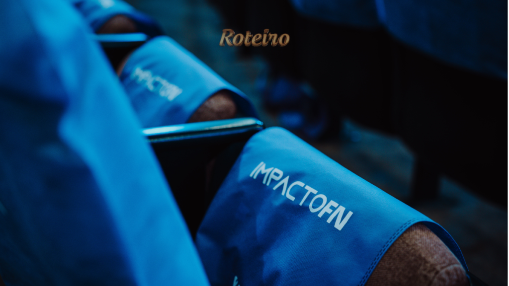 Impacto FN 4 SJC – cadeiras da plateia com capas personalizadas do evento