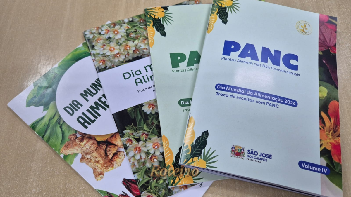 Livro de receitas PANC: lançamento com degustação e mudas no Parque da Cidade em SJC