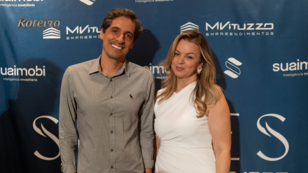Senses MVituzzo em SJC Marco Aurélio Vituzzo e Érica Mathias no Meeting SENSES
