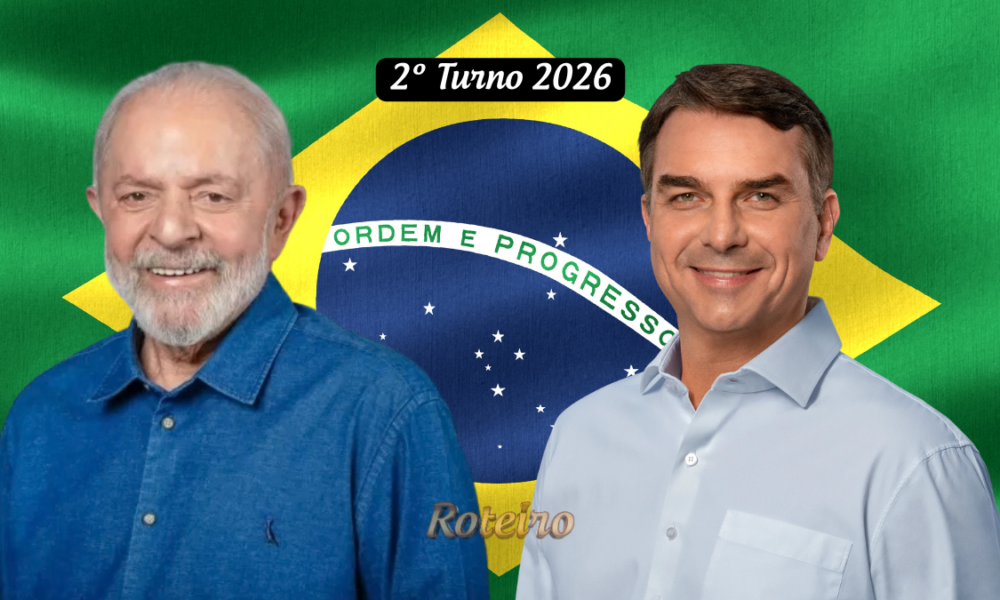 segundo turno SJC 2026 Flávio Bolsonaro e Lula disputam a Presidência