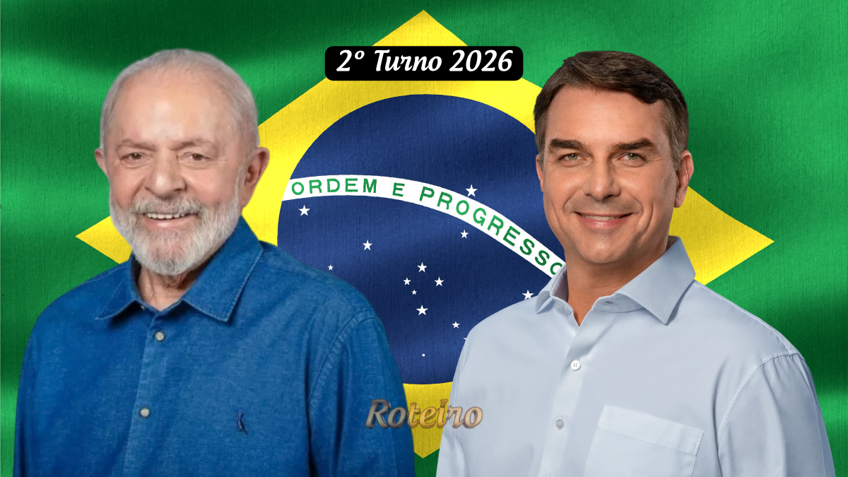 segundo turno SJC 2026 Flávio Bolsonaro e Lula disputam a Presidência